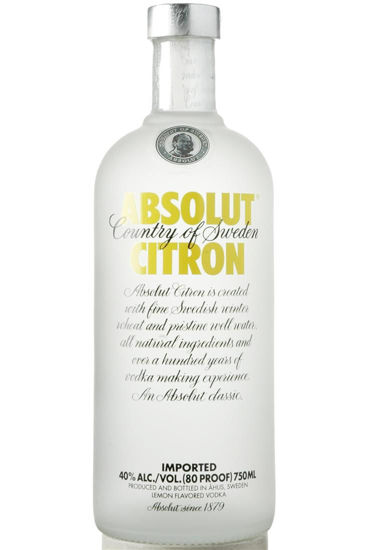 Picture of Absolut Citron Vodka 750ML