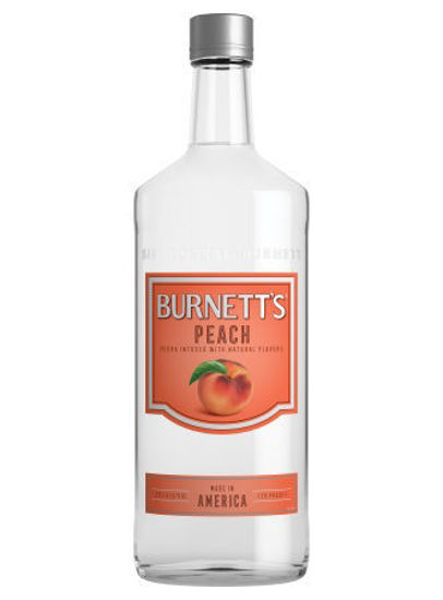 Picture of Burnett's Peach Vodka 1L