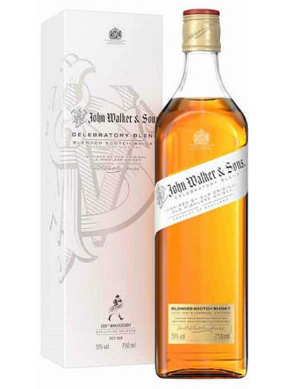 Picture of Johnnie Walker & Sons Scotch 200th Anniversary 750ML