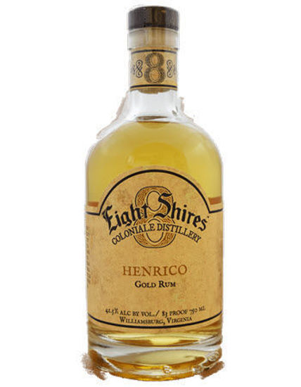 Picture of Eight Shires Henrico Gold Rum 750ML