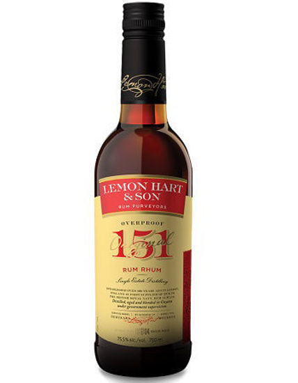 Picture of Lemon Hart & Son 151 Demerara Rum 750ML