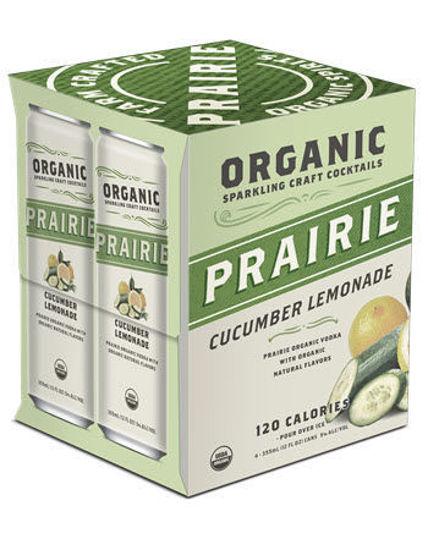 Picture of Prairie Organic Sparkling Cucumber Lemonade 1.42L