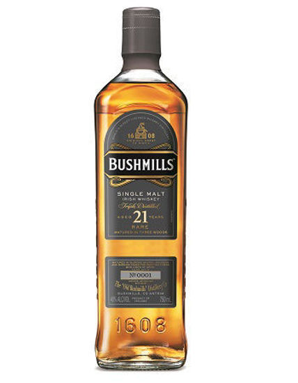 Picture of Bushmills 21 Year Single Malt Irish Whiskey 750ML
