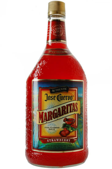 Picture of Jose Cuervo Strawberry Margaritas (plastic) 1.75L