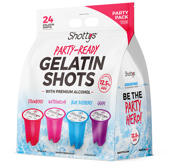 party ready gelatin shots