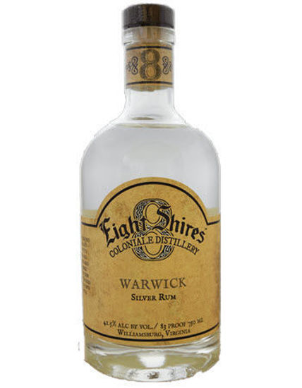 Picture of Eight Shires Warrick Silver Rum 750ML