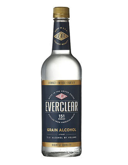 Picture of Everclear Alcohol 151 750ML