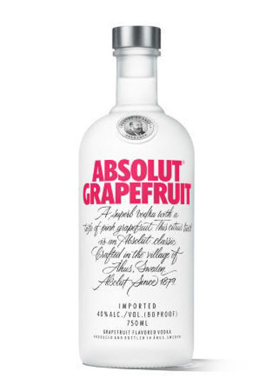 Picture of Absolut Grapefruit Vodka 1L